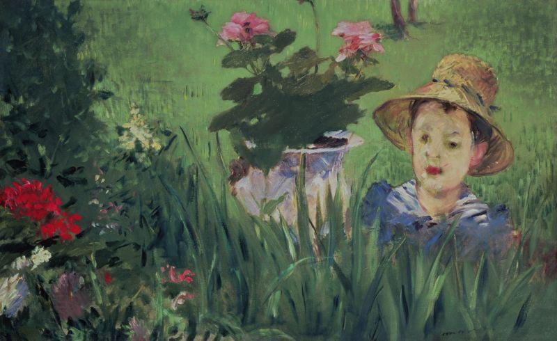 Edouard Manet Boy in Flowers China oil painting art